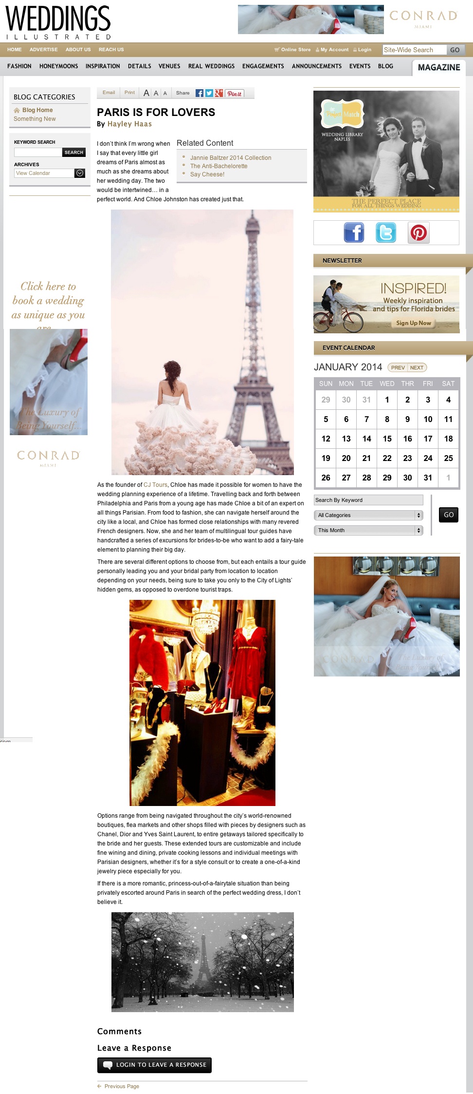 CJ Tours - Weddings Illustrated Clip